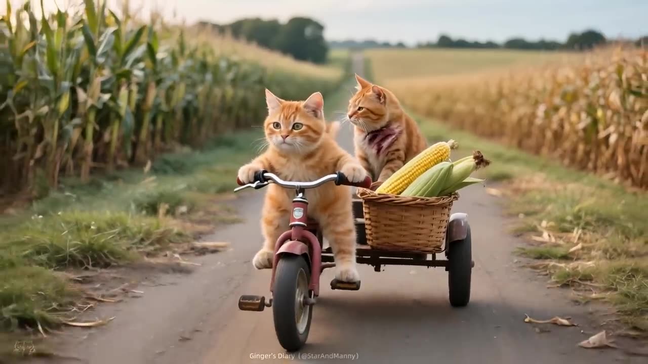 "Market Mystery! Ginger’s Missing & Puppy Saves the Day 🐱🛒