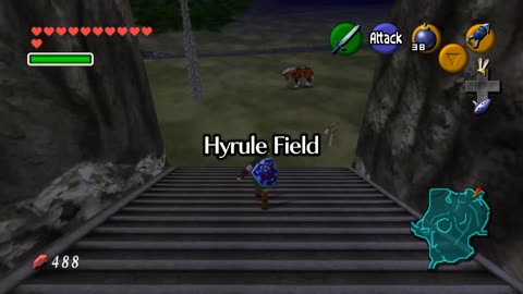 Zelda Ocarina of Time - Ganondorf caslte