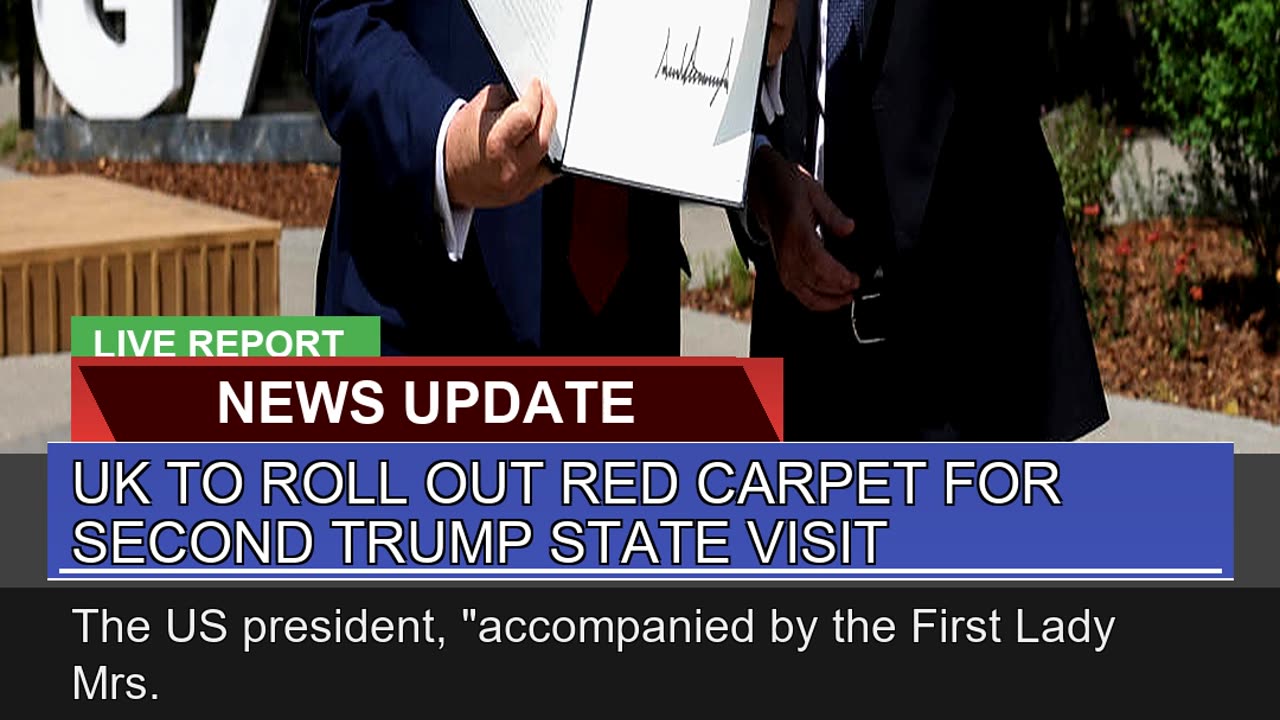 UK to Roll Out Red Carpet for Second Trump State V