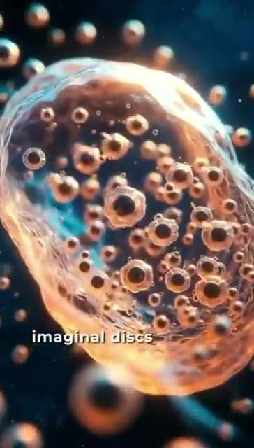 A caterpillar melts inside its cocoon, yet a few cells survive to rebuild it & remember its old life