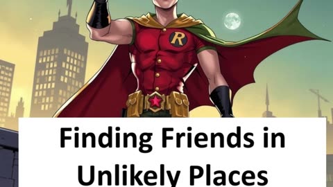 fanfiction-batman: Finding Friends in Unlikely Places by cryptidcookies23