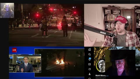 La riots day 3. California legislators defend rioters as city burns
