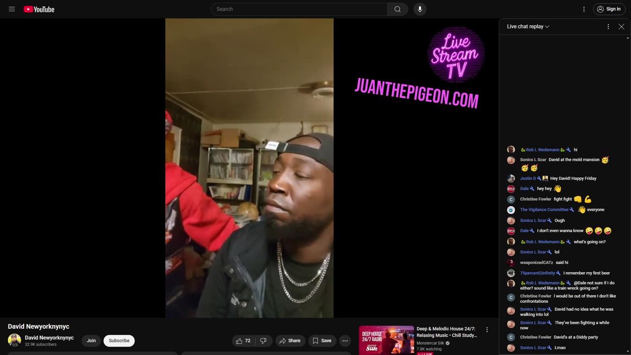 DAVID NEW YORK NEW YORK AT THE MOLD MANSION BLACKASSDAVE CONFRONTS OG GEEZER