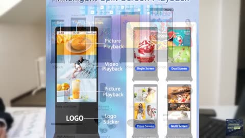ZLPOWER 43" Digital Signage Display Kiosk 1080P Touch Screen Kiosks Interactive