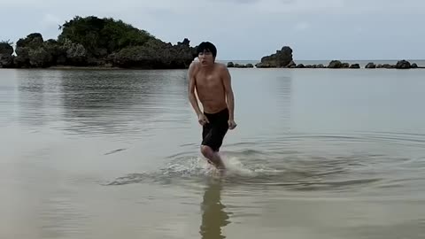 ISSEI funny video 😭😭😭 Winter Sea