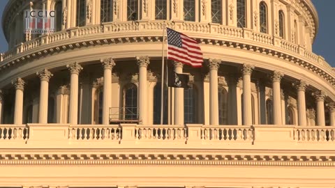 President Trump and the First Lady Attend a Pass In Review Ceremony