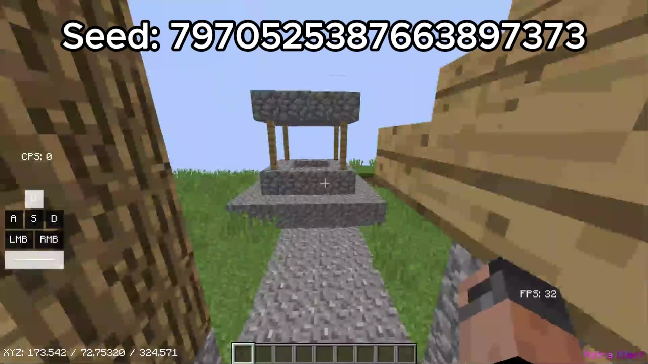 smallest village with blacksmith in 1.8