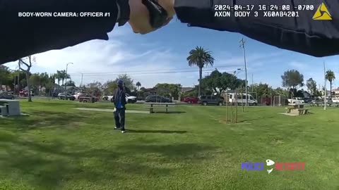 Police shoot Negro with gun refusing commands
