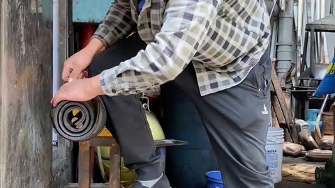recycling used tires