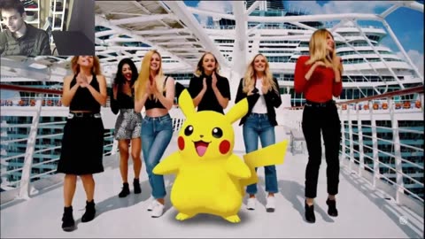 Outtake #1,238 Of Pikachu The Pokemon Dancing With Women On A Cruise Ship Fake Funny Parody Video