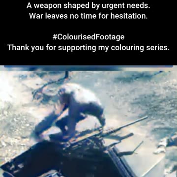 The Hunter — Tank Destroyer Military Demonstration #ColourisedHistory