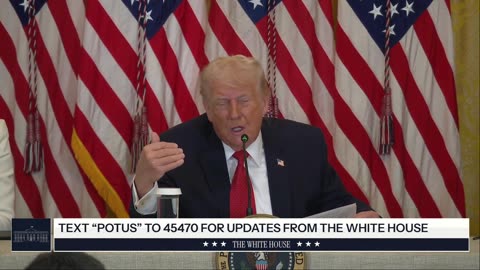 President Trump Participates in The Great, Historic Investment in Rural Health Roundtable