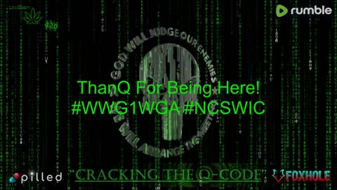 "CRACKING THE Q-CODE" ~ 'Simple Logic Answers The [Q]uestion [Past 7 Days]'