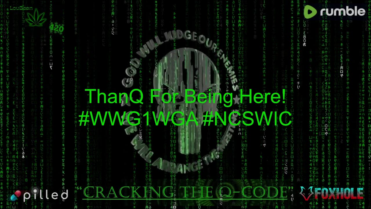 "CRACKING THE Q-CODE" ~ 'Simple Logic Answers The [Q]uestion [Past 7 Days]'