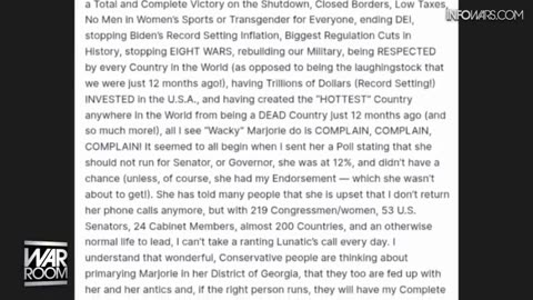 INFOWARS WAR ROOM [FULL] Tuesday 11/25/25 • FBI Director Patel Could Be Ousted Soon