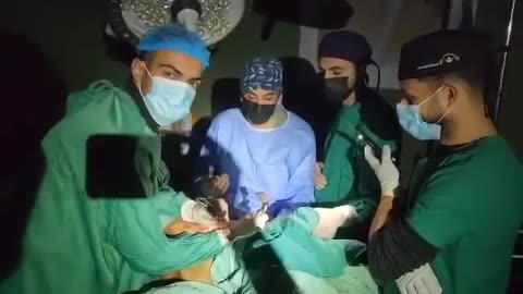 Now surgeons are doing tough emergent surgeries without light