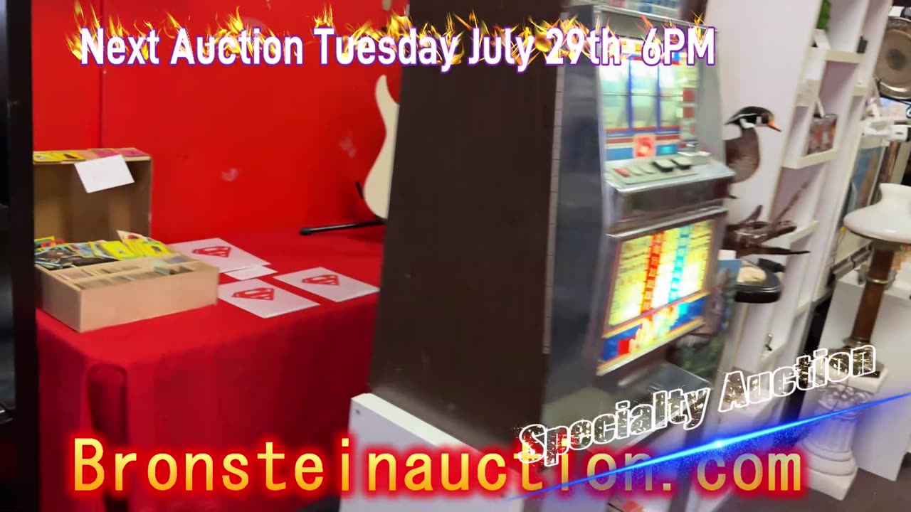 Specialty Auction Tuesday July 29th!
