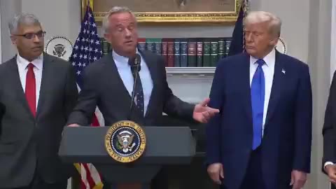 RFK Jr. says: "We now have a President who is a man of his word, who has the courage...