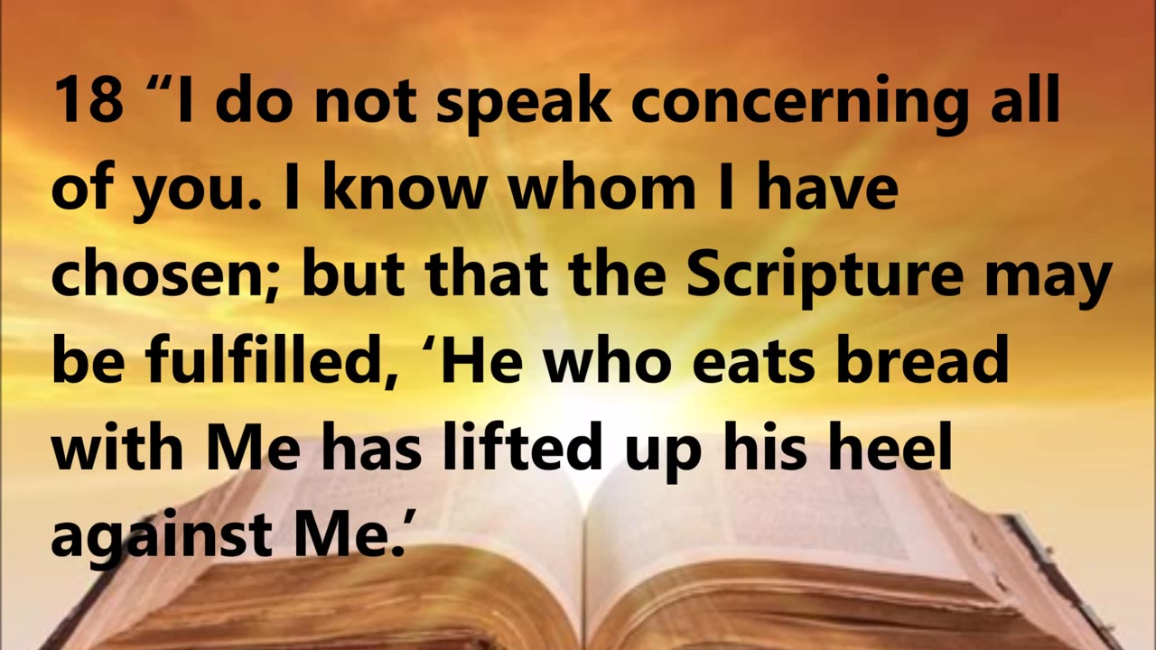 Jesus Identifies His Betrayer