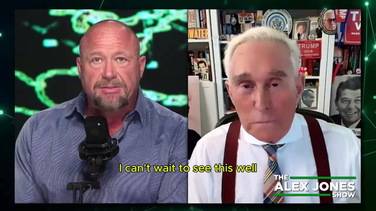 Roger Stone, Alex Jones Judicial Tyranny.