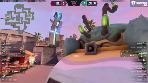 PRX vs. SEN — VALORANT Masters Toronto — PLAYOFFS - Map 02