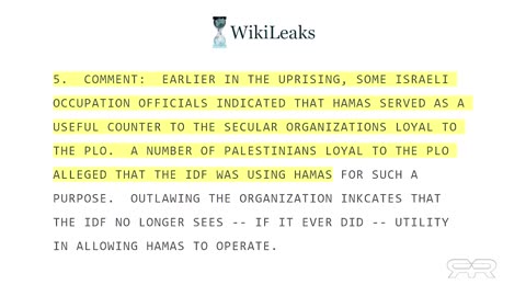 Reese Report - Its all about Greater Israel