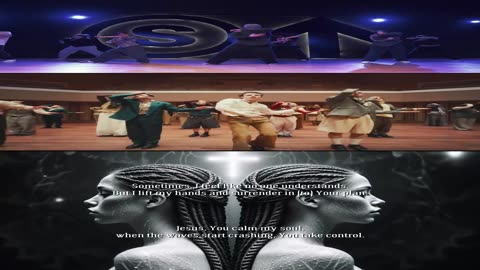 God Chosen Melody ~ Somebody's watching us His name is Jesus { Lyrics } Remix 1 { D.V. } Christcore