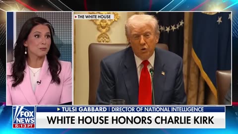 Tulsi Gabbard recalls Charlie Kirk's courage and leadership