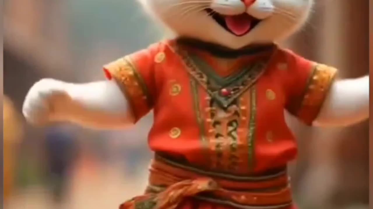 "Dancing Cat Breaks the Internet with Epic Moves!"