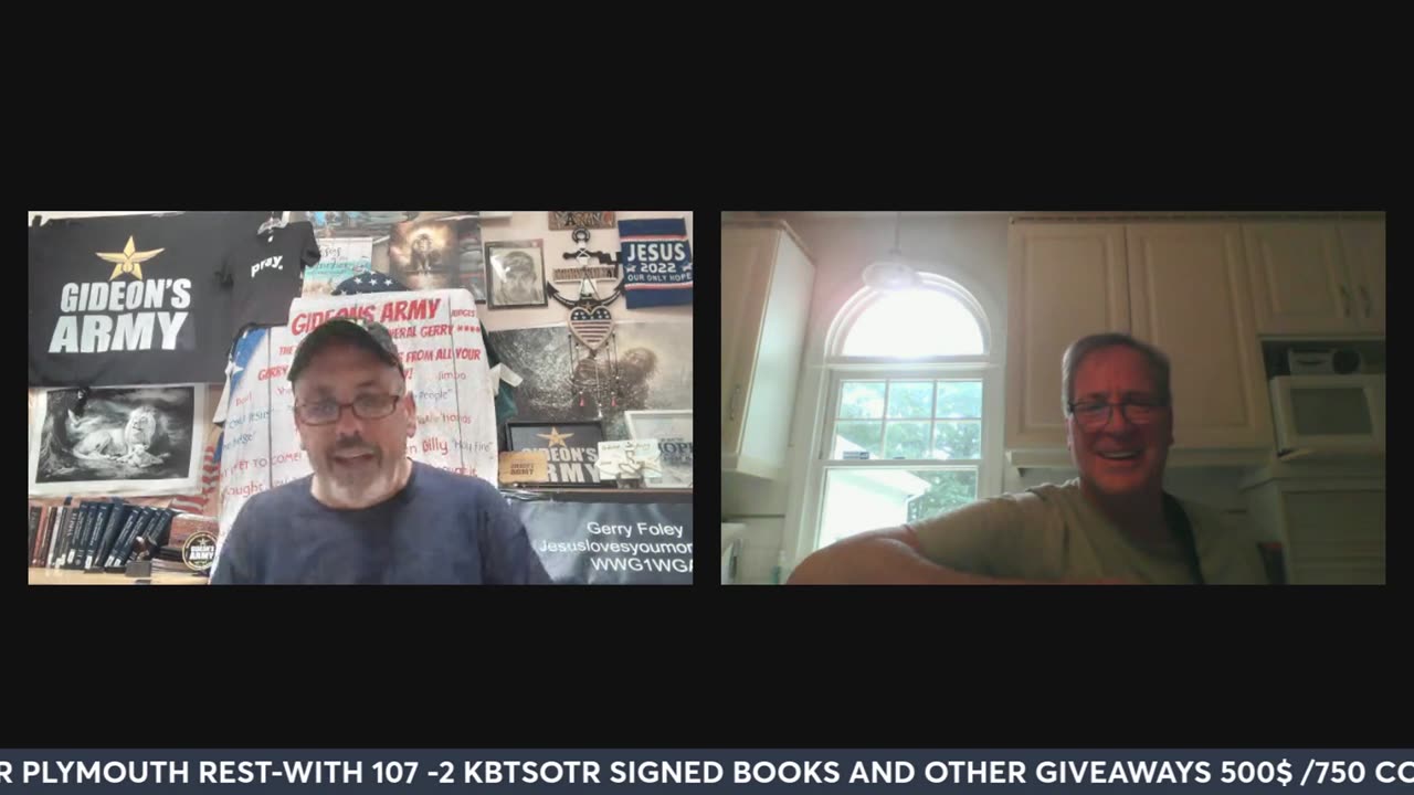 GIDEONS ARMY MONDAY SPECIAL LIVE WITH JIMBO!!! 7/14/25 @ 930 AM EST