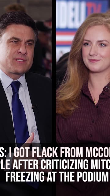 Nate Morris: We Were Criticizing Biden for the Same Thing as McConnell Freezing Up