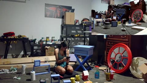 PAINTING AND FINISHING UP OLDER PROJECTS