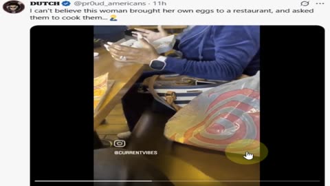 Black Woman Ask Restaurant To Cook Her Eggs So She Doesn't Have To Pay