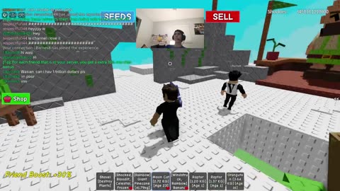 Playing Grow a Garden! | wasiangamer03