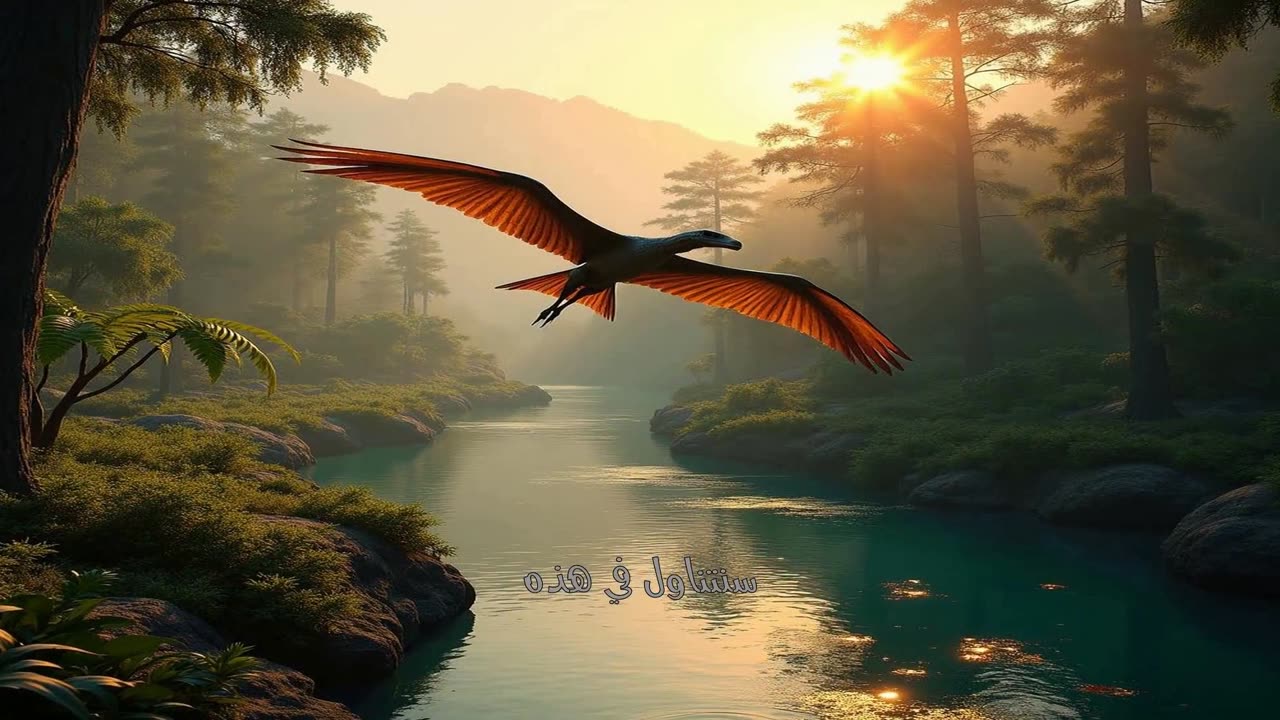 ديناصور الأورنيثوهينكيا: سر الصين القديمة ✈️ #ديناصورات #الصين #طيور