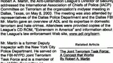 The Dark Side of the Anti-Defamation League of B'nai B'rith, 2004