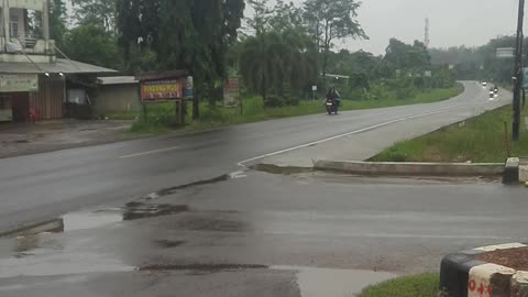 Street after rain tonight