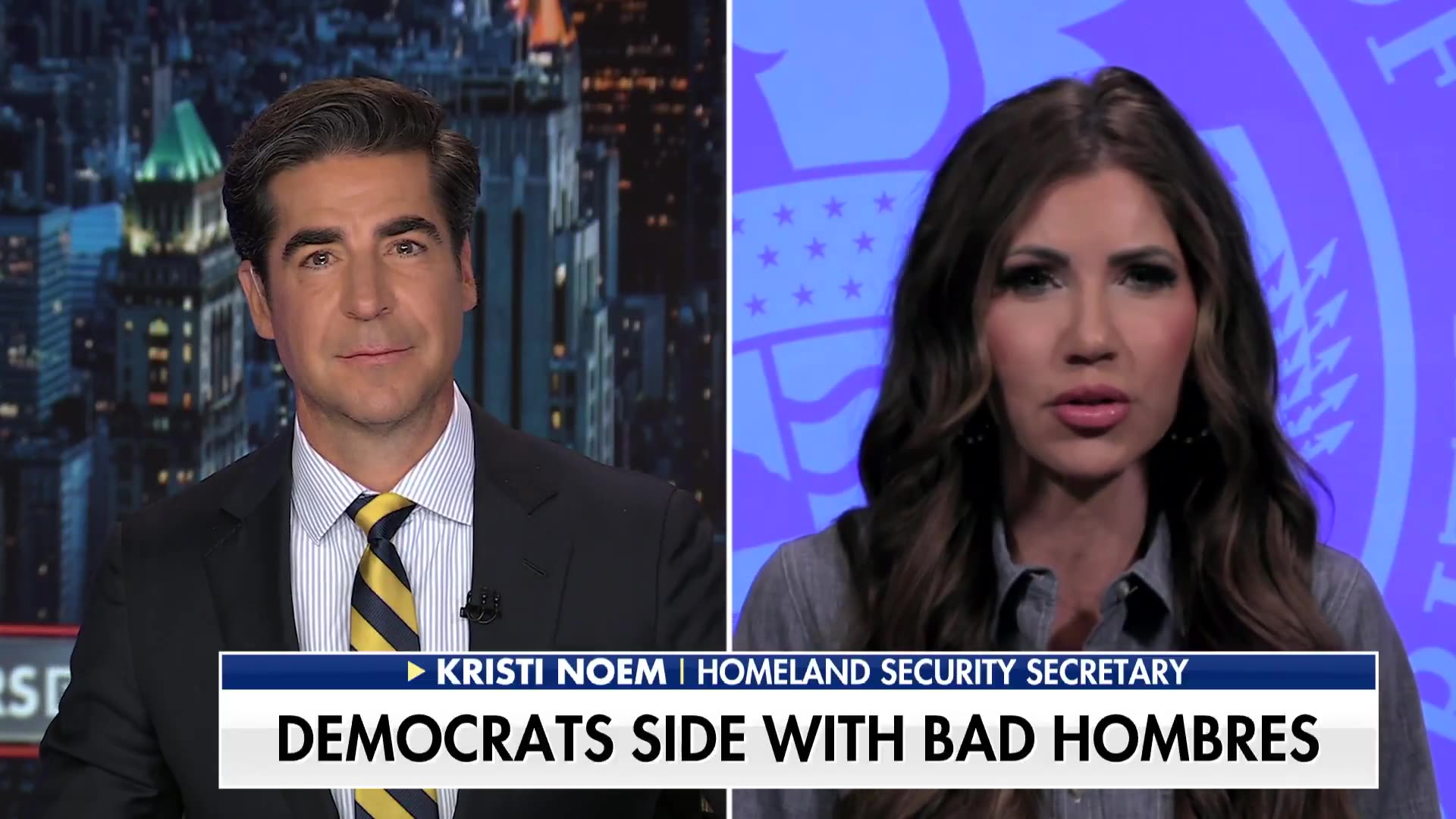 Kristi Noem says the bad hombres are “EATING THEIR ARMS”