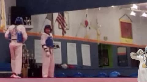 Me Sparring Against a Taekwondo Grandmaster!