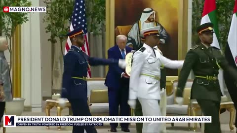 🇺🇸|🇦🇪 President Donald J. Trump on Diplomatic Mission to United Arab Emirates [LIVE]
