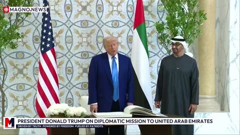 🇺🇸|🇦🇪 President Donald J. Trump on Diplomatic Mission to United Arab Emirates [LIVE]