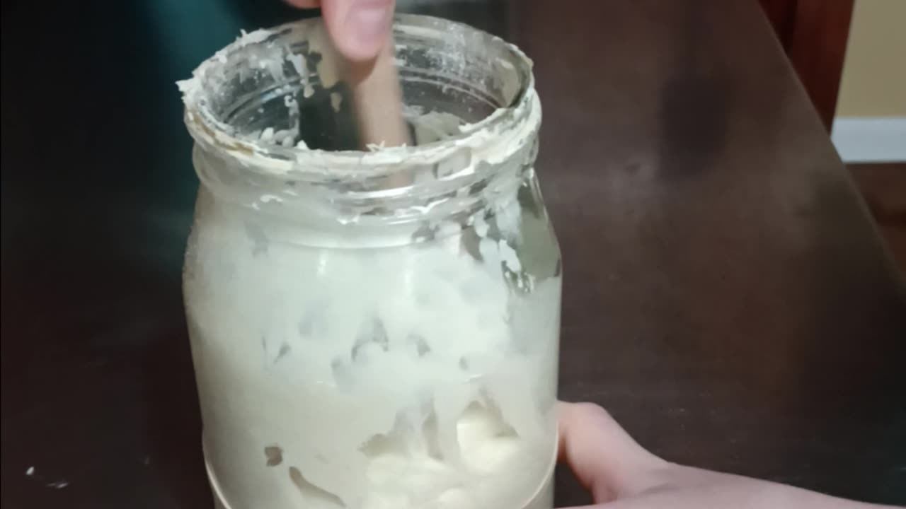 Satisfying Sourdough Starter Feeding ASMR #satisfying #asmr #sourdough #bread #cooking #flour