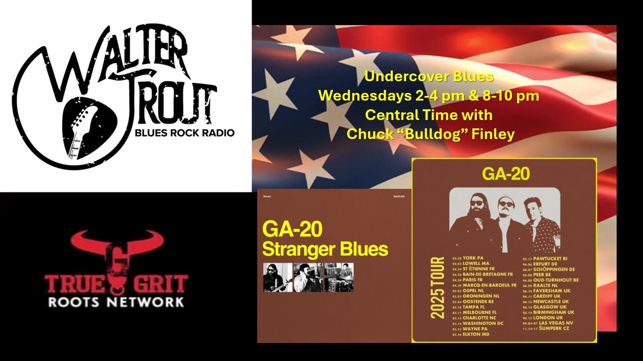 Undercover Blues with special guest GA-20