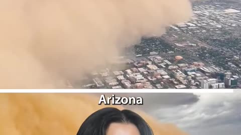 The Arizona Dust storm or Haboob has taken over Phoenix