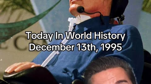 THE HISTORIC MOMENT OF DECEMBER 13th, 1995