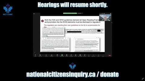 National Citizens Inquiry - Kitchener Hearings Day 1 - June 19, 2025