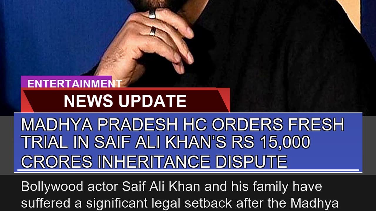 Madhya Pradesh Hc Orders Fresh Trial in Saif Ali K