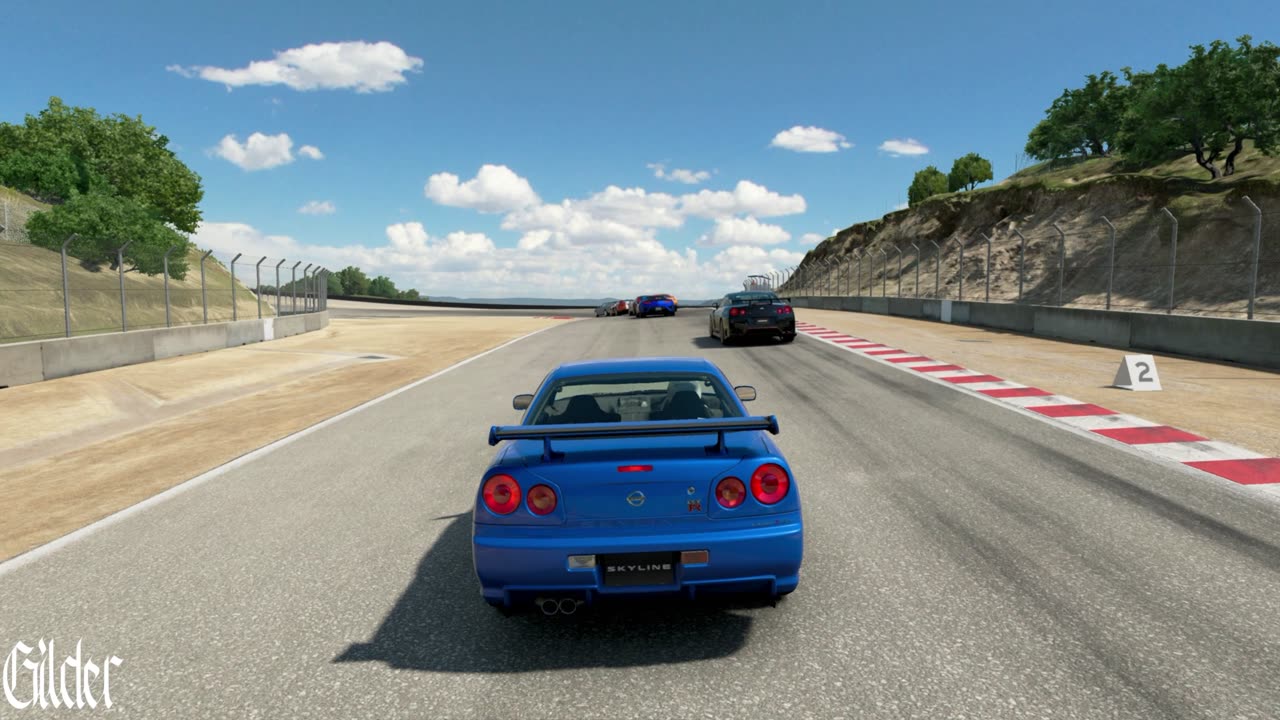 Laguna Seca 02 Skyline GT-R R34 V-spec II Nur