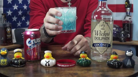 Mario Peraldo - Wicked Dolphin Coconut Rum & Crush Back to the 80's Soda