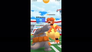 Pokémon GO 243-Magmar Raid